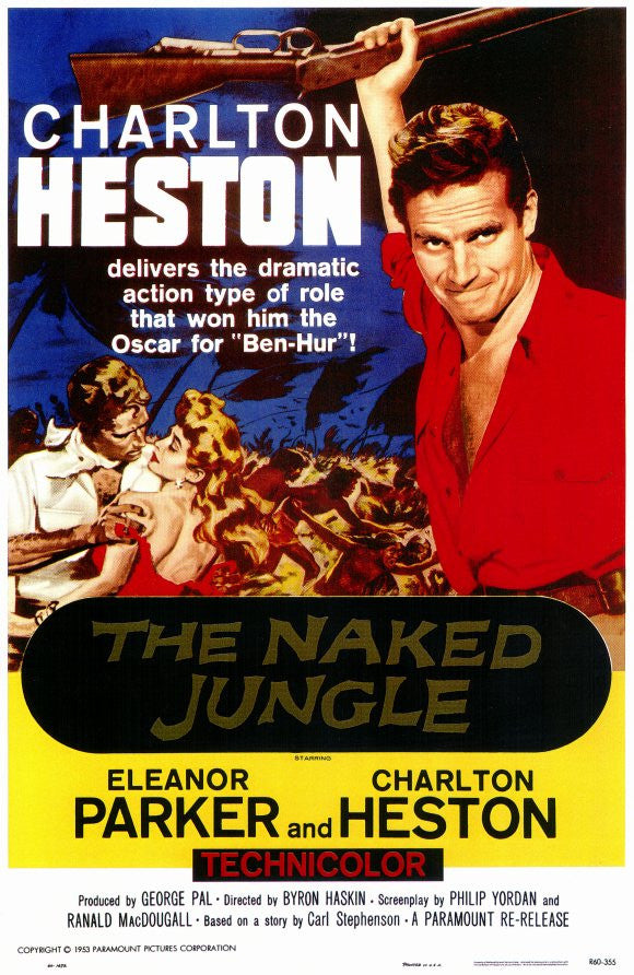 Naked Jungle (1954) - Charlton Heston DVD