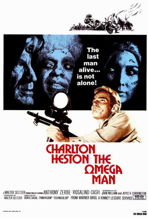 The Omega Man (1971) - Charlton Heston  DVD
