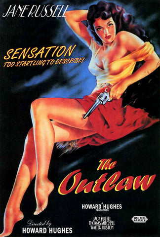 The Outlaw (1943) - Jane Russell  Colorized Version  DVD