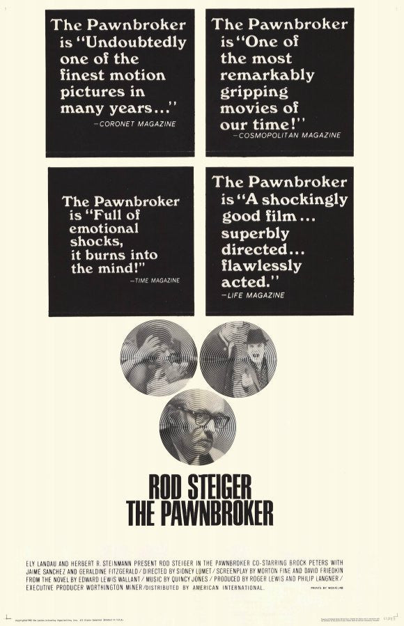 The Pawnbroker (1964) - Rod Steiger  DVD
