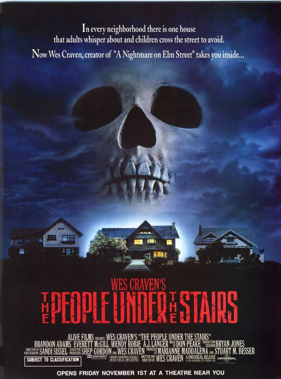 People Under The Stairs (1991) - Wes Craven  DVD