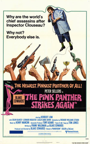 Pink Panther : The Pink Panther Strikes Again (1976)  DVD