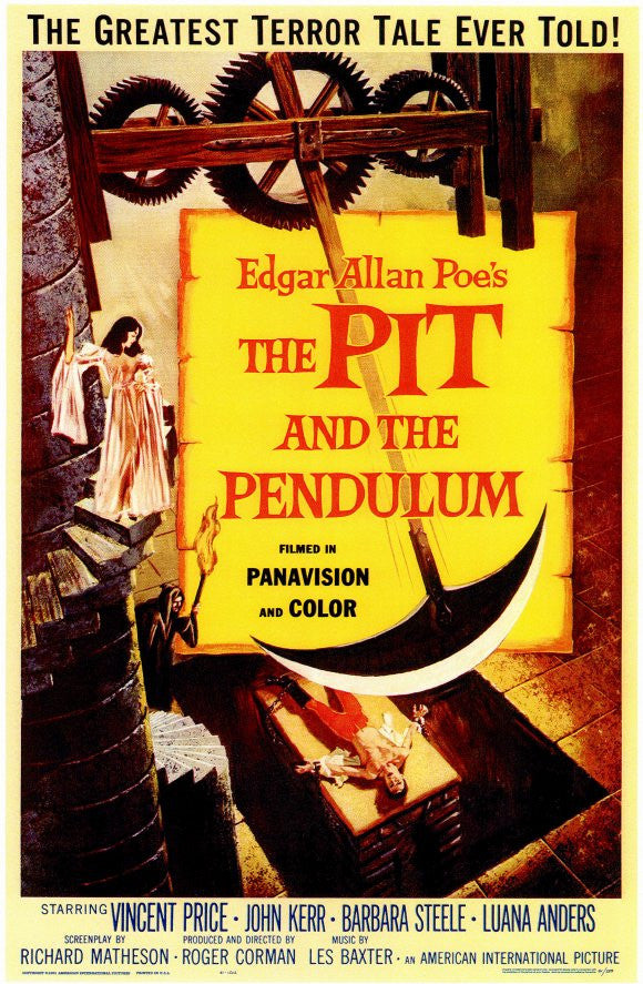 The Pit And The Pendulum (1961) - Vincent Price  DVD