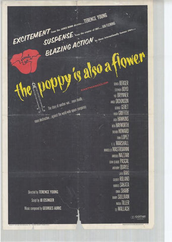 The Poppy Is Also A Flower (1966) - Yul Brynner  DVD