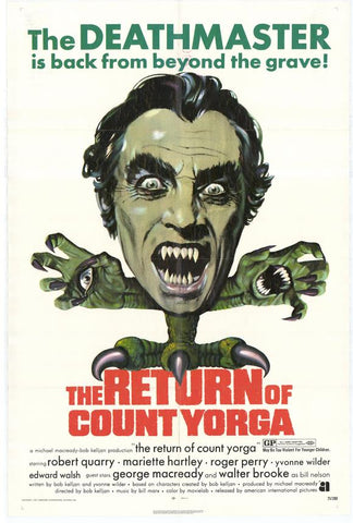 The Return Of Count Yorga (1971) - Robert Quarry  DVD