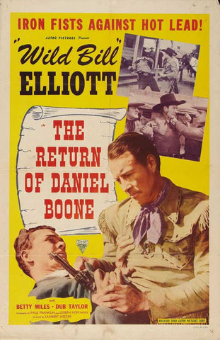 The Return Of Daniel Boone (1941) - Bill Elliott  DVD