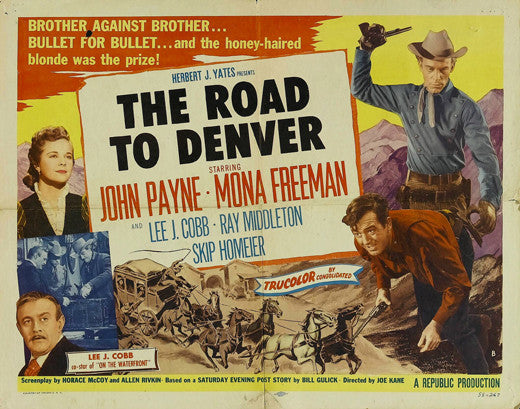 The Road To Denver (1955) - John Payne  DVD