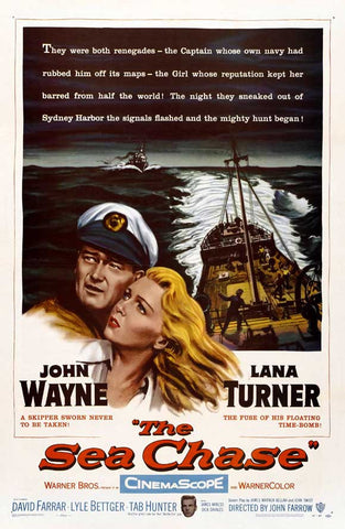 The Sea Chase (1955) - John Wayne  DVD
