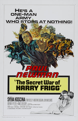 The Secret War Of Harry Frigg (1968) - Paul Newman  DVD
