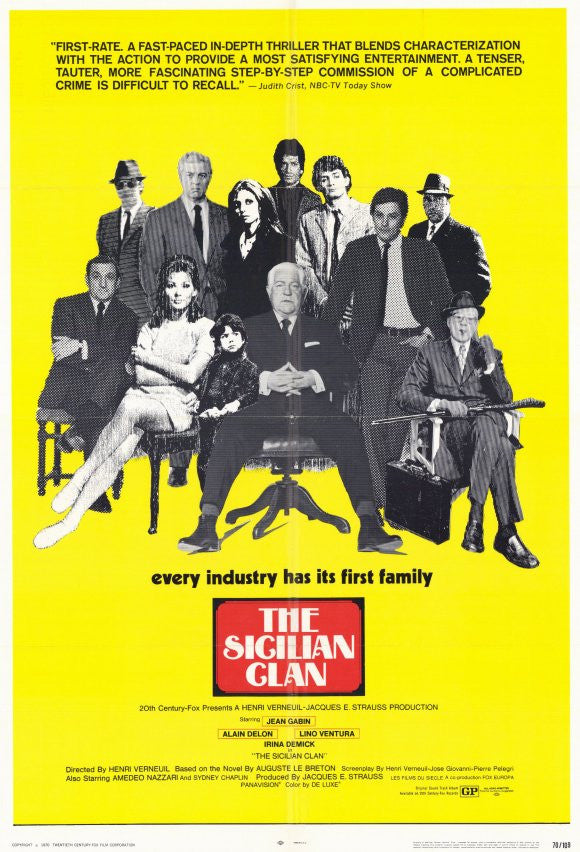 The Sicilian Clan (1969) - Alain Delon  DVD