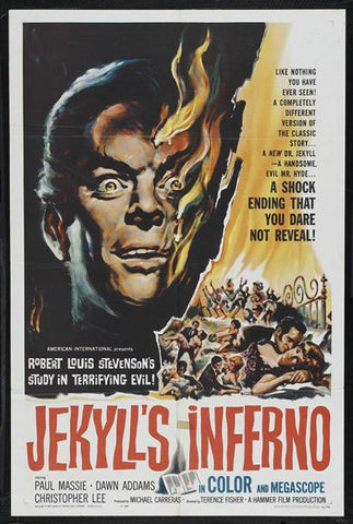 The Two Faces Of Dr. Jekyll (1960) - Christopher Lee  DVD