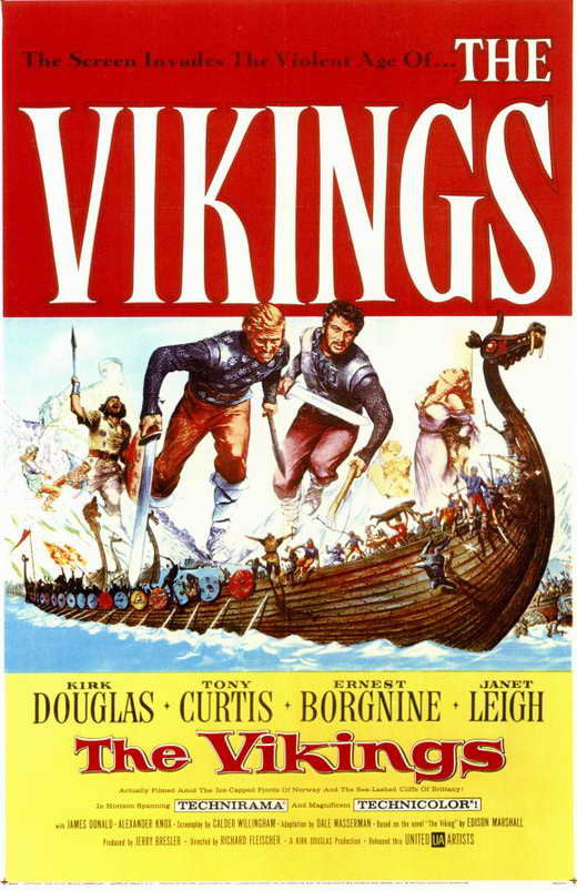 The Vikings (1958) - Kirk Douglas  DVD