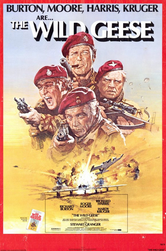 The Wild Geese (1978) - Roger Moore  DVD
