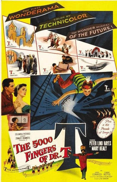 The 5000 Fingers of Dr. T. (1953) - Peter Lind Hayes  DVD