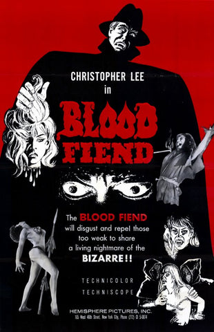 Blood Fiend AKA Theatre Of Death (1967) - Christopher Lee  DVD