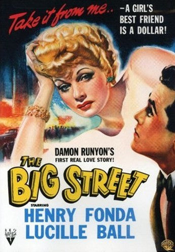 The Big Street (1942) - Lucille Ball  DVD