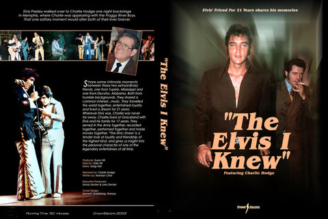 Charlie Hodge - The Elvis I Knew DVD