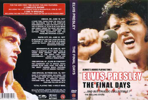 Elvis - The Final Days  DVD