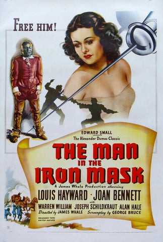 The Man In The Iron Mask (1939) - Louis Hayward  Colorized Version  DVD