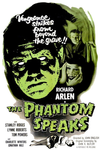 The Phantom Speaks (1945) - Richard Arlen  DVD