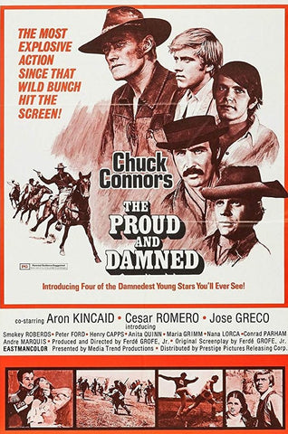 The Proud and Damned (1972) - Chuck Connors  DVD