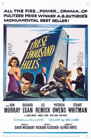These Thousand Hills (1959) - Don Murray  DVD