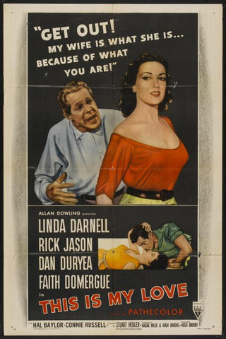 This Is My Love (1954) - Linda Darnell  DVD