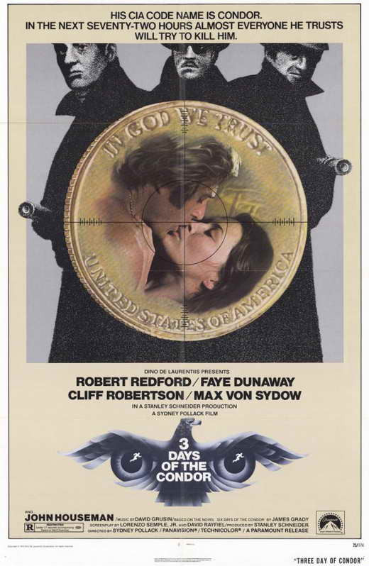 Three Days Of The Condor (1975) - Robert Redford  DVD
