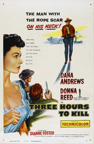 Three Hours To Kill (1954) - Dana Andrews  DVD