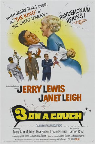 Three On A Couch (1966) - Jerry Lewis  DVD