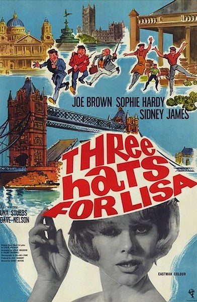 Three Hats For Lisa (1965) - Joe Brown  DVD