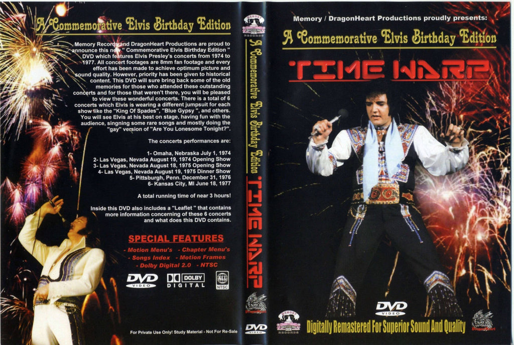 Elvis - Time Warp  DVD