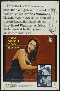Too Much, Too Soon (1958) - Errol Flynn  DVD