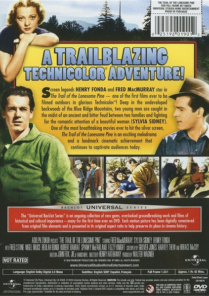 Trail of The Lonesome Pine (1936) - Henry Fonda  DVD