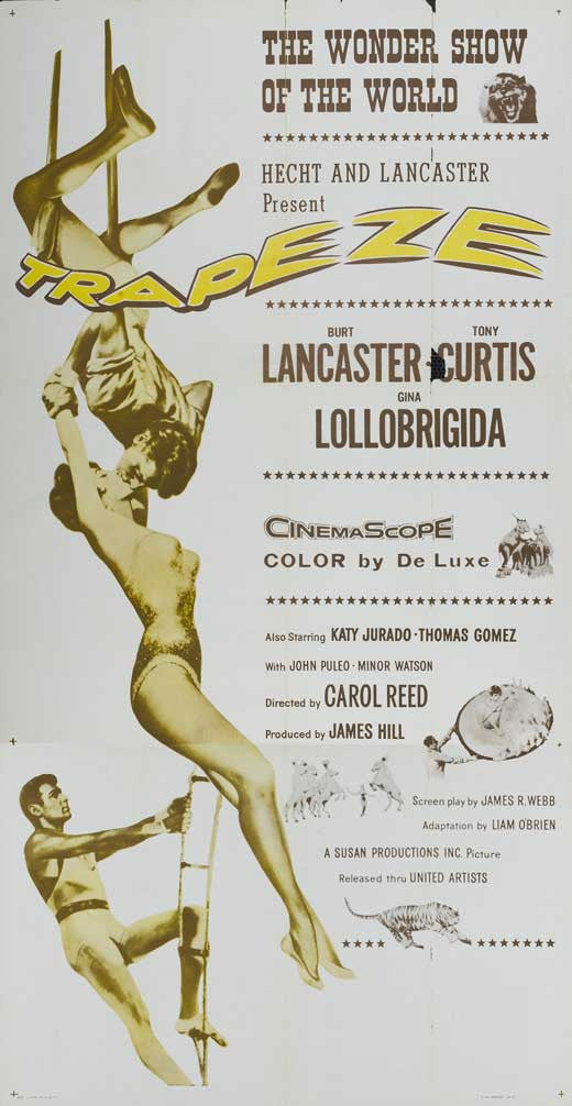Trapeze (1956) - Burt Lancaster  DVD