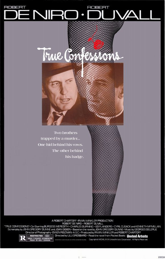 True Confessions (1981) - Robert De Niro  DVD