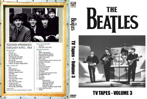 The Beatles : TV Tapes Vol. 3  DVD