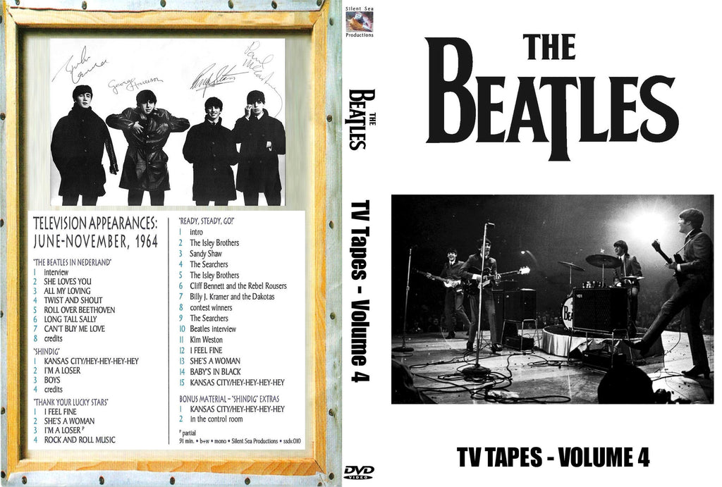 The Beatles : TV Tapes Vol. 4  DVD