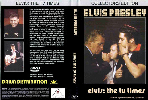 Elvis - The TV Times - 2 DVD Set