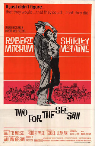 Two For The Seesaw (1962) - Robert Mitchum  DVD