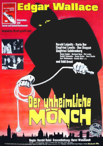 Edgar Wallace : Der unheimliche Mönch (1965)  DVD