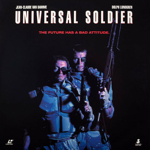 Universal Soldier (1992) - Jean-Claude Van Damme UNCUT US LD Laserdisc Set