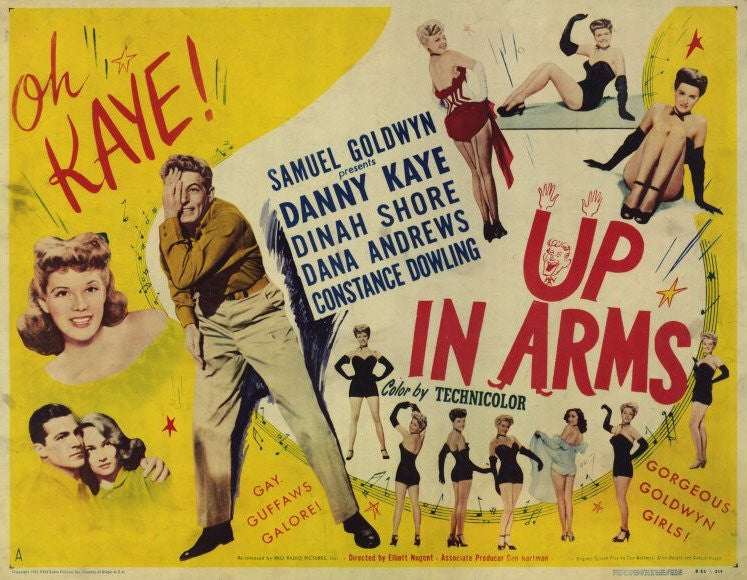 Up In Arms (1944) - Danny Kaye  DVD