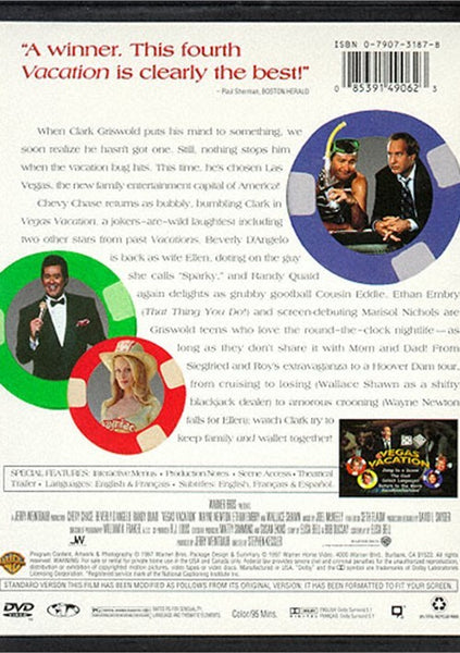 Vegas Vacation (1997) - Chevy Chase  DVD