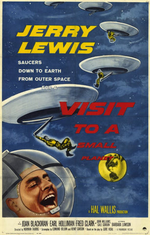 Visit To A Small Planet (1960) - Jerry Lewis  Colorized Version