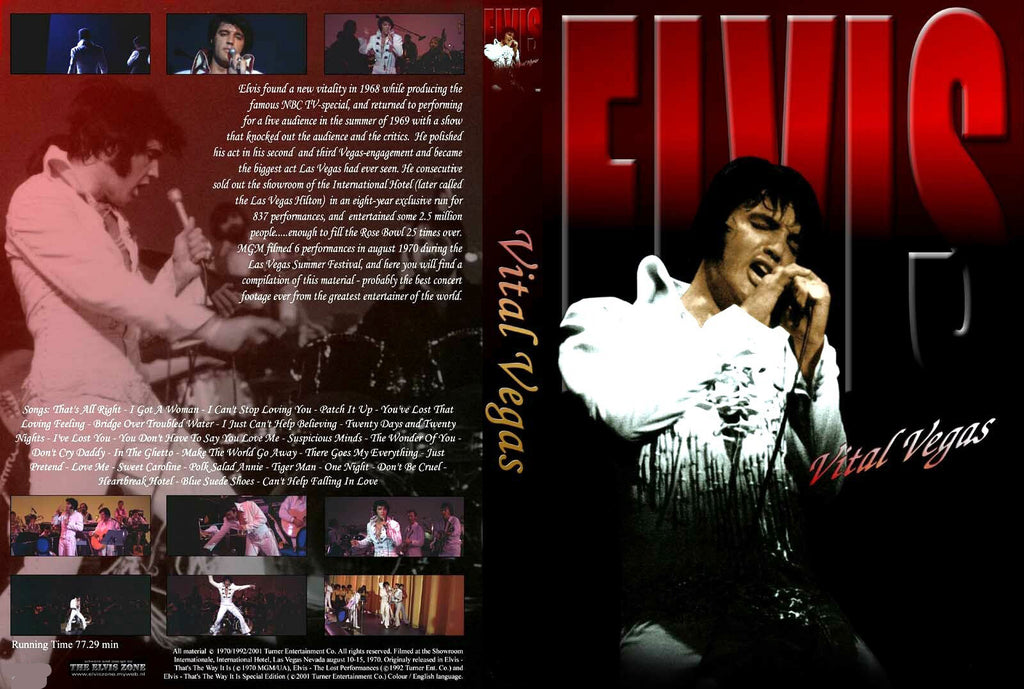 Elvis - Vital Vegas 1970 DVD
