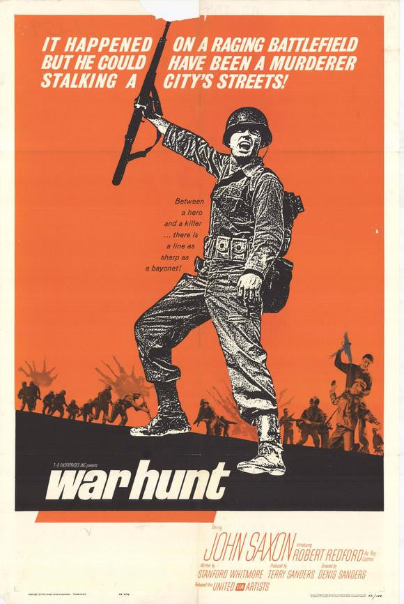 War Hunt (1962) - Robert Redford  DVD