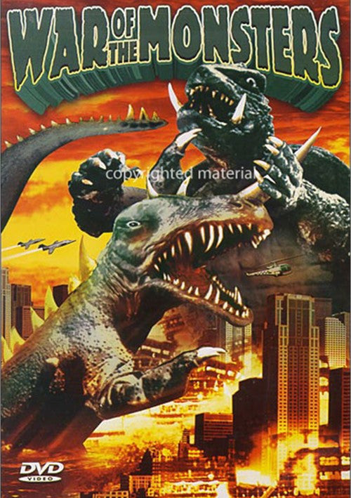 war of the monsters posters War Of The Monsters (1966) DVD – Elvis DVD Collector & Movies Store