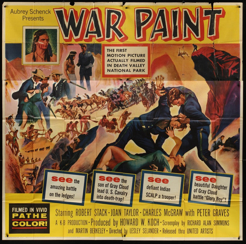War Paint (1953) - Robert Stack  DVD