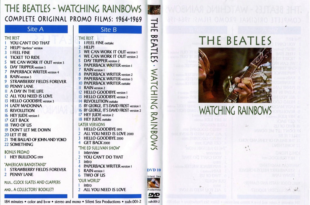 The Beatles - Watching Rainbows ( 2 DVD Set )